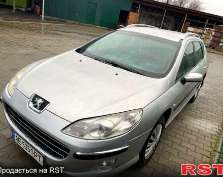 Серый Пежо 407, объемом двигателя 2 л и пробегом 447 тыс. км за 4300 $, фото 1 на Automoto.ua