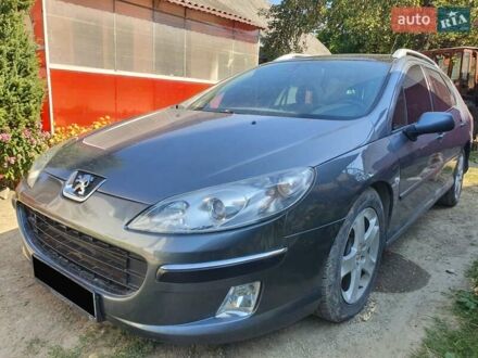 Сірий Пежо 407, об'ємом двигуна 2 л та пробігом 217 тис. км за 2850 $, фото 1 на Automoto.ua