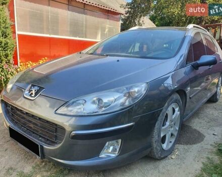 Сірий Пежо 407, об'ємом двигуна 2 л та пробігом 217 тис. км за 2850 $, фото 1 на Automoto.ua