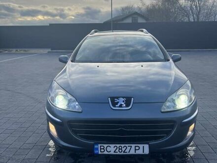 Серый Пежо 407, объемом двигателя 1.6 л и пробегом 302 тыс. км за 4599 $, фото 1 на Automoto.ua