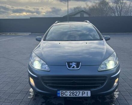 Сірий Пежо 407, об'ємом двигуна 1.6 л та пробігом 302 тис. км за 4599 $, фото 1 на Automoto.ua