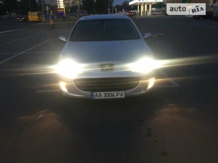 Сірий Пежо 407, об'ємом двигуна 2 л та пробігом 213 тис. км за 5350 $, фото 1 на Automoto.ua