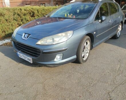 Сірий Пежо 407, об'ємом двигуна 2 л та пробігом 320 тис. км за 3356 $, фото 1 на Automoto.ua