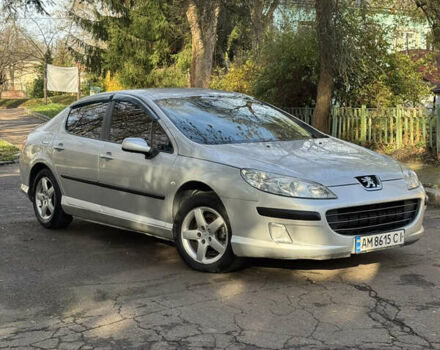 Сірий Пежо 407, об'ємом двигуна 1.75 л та пробігом 182 тис. км за 3750 $, фото 1 на Automoto.ua