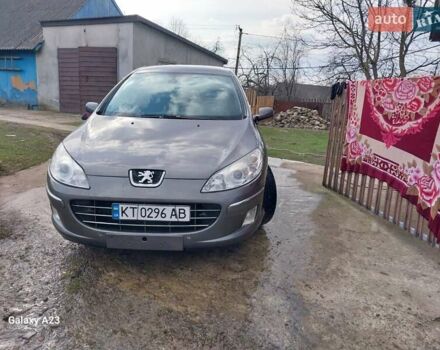 Сірий Пежо 407, об'ємом двигуна 1.56 л та пробігом 170 тис. км за 4100 $, фото 1 на Automoto.ua