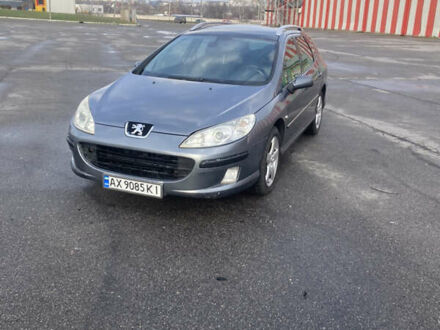 Сірий Пежо 407, об'ємом двигуна 2 л та пробігом 269 тис. км за 4600 $, фото 1 на Automoto.ua