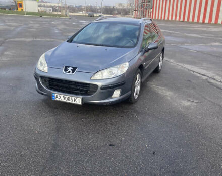 Серый Пежо 407, объемом двигателя 2 л и пробегом 269 тыс. км за 4600 $, фото 1 на Automoto.ua