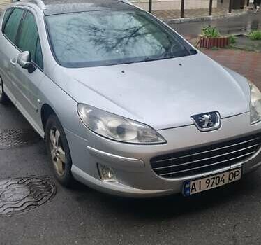 Сірий Пежо 407, об'ємом двигуна 2 л та пробігом 268 тис. км за 5000 $, фото 1 на Automoto.ua