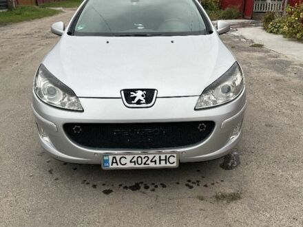 Серый Пежо 407, объемом двигателя 2 л и пробегом 317 тыс. км за 6500 $, фото 1 на Automoto.ua