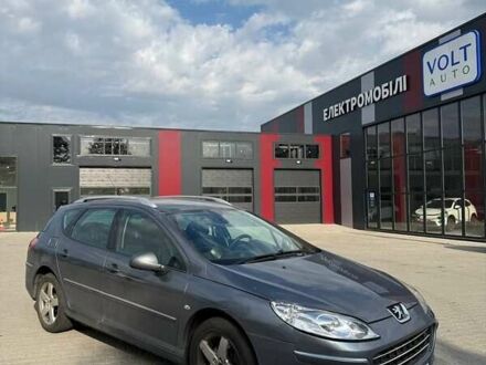 Сірий Пежо 407, об'ємом двигуна 2 л та пробігом 330 тис. км за 7500 $, фото 1 на Automoto.ua