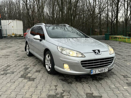 Сірий Пежо 407, об'ємом двигуна 2 л та пробігом 280 тис. км за 6500 $, фото 1 на Automoto.ua