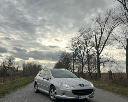 Сірий Пежо 407, об'ємом двигуна 1.6 л та пробігом 293 тис. км за 4350 $, фото 1 на Automoto.ua