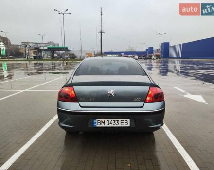 Синій Пежо 407, об'ємом двигуна 2 л та пробігом 255 тис. км за 3850 $, фото 5 на Automoto.ua