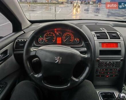Синій Пежо 407, об'ємом двигуна 2 л та пробігом 255 тис. км за 3850 $, фото 9 на Automoto.ua
