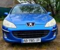 Синий Пежо 407, объемом двигателя 2 л и пробегом 248 тыс. км за 3800 $, фото 1 на Automoto.ua