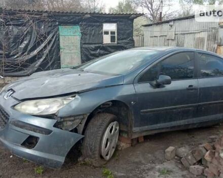 Синий Пежо 407, объемом двигателя 0 л и пробегом 310 тыс. км за 1100 $, фото 1 на Automoto.ua