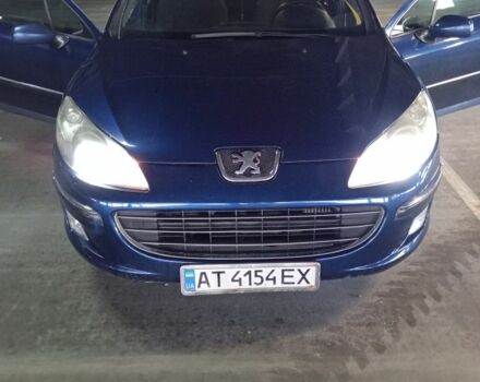 Синий Пежо 407, объемом двигателя 2 л и пробегом 375 тыс. км за 3600 $, фото 2 на Automoto.ua