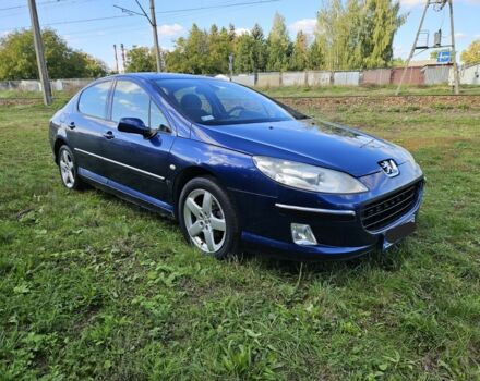 Синий Пежо 407, объемом двигателя 1.6 л и пробегом 300 тыс. км за 2000 $, фото 1 на Automoto.ua
