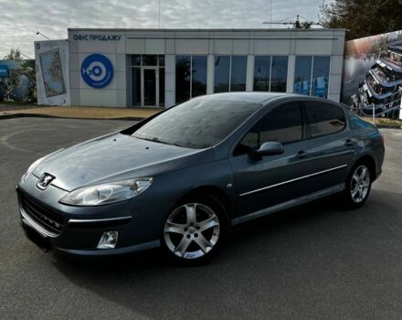 Синий Пежо 407, объемом двигателя 2 л и пробегом 300 тыс. км за 3000 $, фото 2 на Automoto.ua