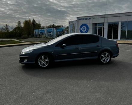 Синий Пежо 407, объемом двигателя 2 л и пробегом 300 тыс. км за 3000 $, фото 3 на Automoto.ua