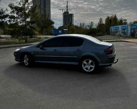 Синий Пежо 407, объемом двигателя 2 л и пробегом 300 тыс. км за 3000 $, фото 4 на Automoto.ua