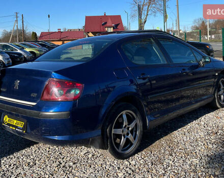 Синий Пежо 407, объемом двигателя 2 л и пробегом 255 тыс. км за 5200 $, фото 6 на Automoto.ua
