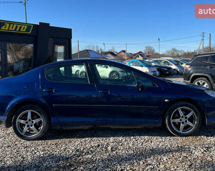 Синий Пежо 407, объемом двигателя 2 л и пробегом 255 тыс. км за 5200 $, фото 7 на Automoto.ua