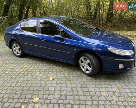 Синий Пежо 407, объемом двигателя 1.8 л и пробегом 315 тыс. км за 4100 $, фото 6 на Automoto.ua