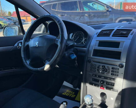 Синий Пежо 407, объемом двигателя 2 л и пробегом 255 тыс. км за 5200 $, фото 14 на Automoto.ua