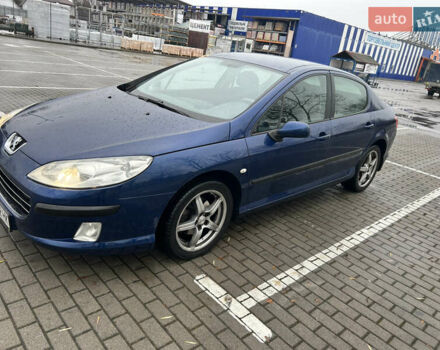 Синий Пежо 407, объемом двигателя 2 л и пробегом 255 тыс. км за 5300 $, фото 1 на Automoto.ua