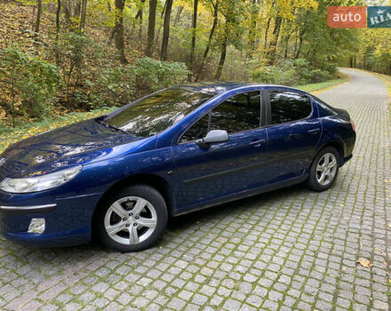 Синий Пежо 407, объемом двигателя 1.8 л и пробегом 315 тыс. км за 4100 $, фото 1 на Automoto.ua