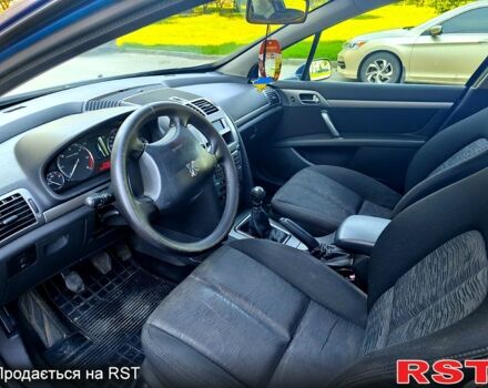 Синий Пежо 407, объемом двигателя 2 л и пробегом 229 тыс. км за 4000 $, фото 3 на Automoto.ua