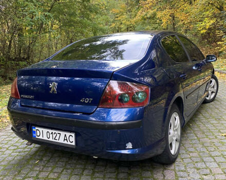 Синий Пежо 407, объемом двигателя 1.8 л и пробегом 315 тыс. км за 4100 $, фото 10 на Automoto.ua