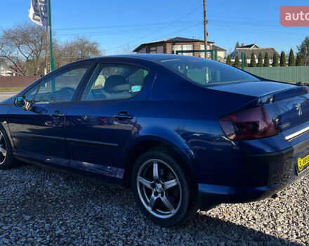 Синий Пежо 407, объемом двигателя 2 л и пробегом 255 тыс. км за 5200 $, фото 4 на Automoto.ua
