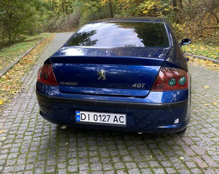Синий Пежо 407, объемом двигателя 1.8 л и пробегом 315 тыс. км за 4100 $, фото 9 на Automoto.ua