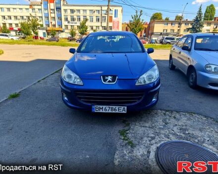 Синий Пежо 407, объемом двигателя 2 л и пробегом 229 тыс. км за 4000 $, фото 1 на Automoto.ua