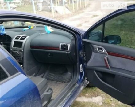 Синий Пежо 407, объемом двигателя 2 л и пробегом 325 тыс. км за 5000 $, фото 2 на Automoto.ua