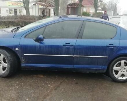 Синий Пежо 407, объемом двигателя 2 л и пробегом 325 тыс. км за 5000 $, фото 7 на Automoto.ua