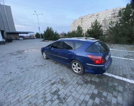 Синий Пежо 407, объемом двигателя 2 л и пробегом 300 тыс. км за 3500 $, фото 3 на Automoto.ua