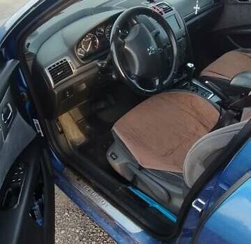 Синий Пежо 407, объемом двигателя 1.99 л и пробегом 515 тыс. км за 3500 $, фото 2 на Automoto.ua