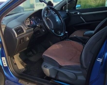 Синий Пежо 407, объемом двигателя 2 л и пробегом 515 тыс. км за 3500 $, фото 6 на Automoto.ua