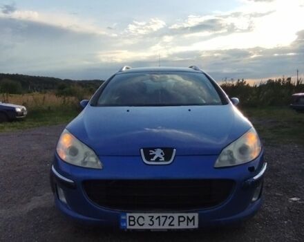 Синий Пежо 407, объемом двигателя 2 л и пробегом 515 тыс. км за 3500 $, фото 3 на Automoto.ua