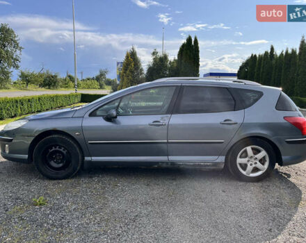 Синий Пежо 407, объемом двигателя 2 л и пробегом 323 тыс. км за 3000 $, фото 4 на Automoto.ua