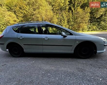 Синий Пежо 407, объемом двигателя 2 л и пробегом 268 тыс. км за 2326 $, фото 1 на Automoto.ua