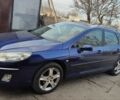 Синий Пежо 407, объемом двигателя 2 л и пробегом 259 тыс. км за 5200 $, фото 1 на Automoto.ua