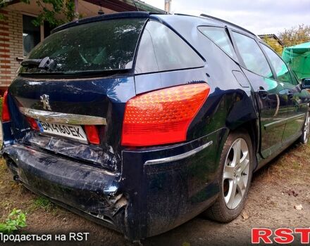Пежо 407 2009 в Недригайлове на Automoto.ua Синий Пежо 407, объемом двигателя 1.8 л и пробегом 147 тыс. км за 3000 $, фото 6 на Automoto.ua