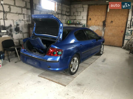 Синий Пежо 407, объемом двигателя 2.2 л и пробегом 200 тыс. км за 1600 $, фото 1 на Automoto.ua