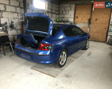 Синий Пежо 407, объемом двигателя 2.2 л и пробегом 200 тыс. км за 1600 $, фото 1 на Automoto.ua
