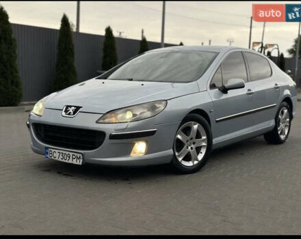Синий Пежо 407, объемом двигателя 2 л и пробегом 300 тыс. км за 3500 $, фото 1 на Automoto.ua