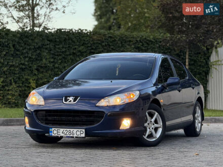 Синий Пежо 407, объемом двигателя 1.8 л и пробегом 205 тыс. км за 3150 $, фото 1 на Automoto.ua